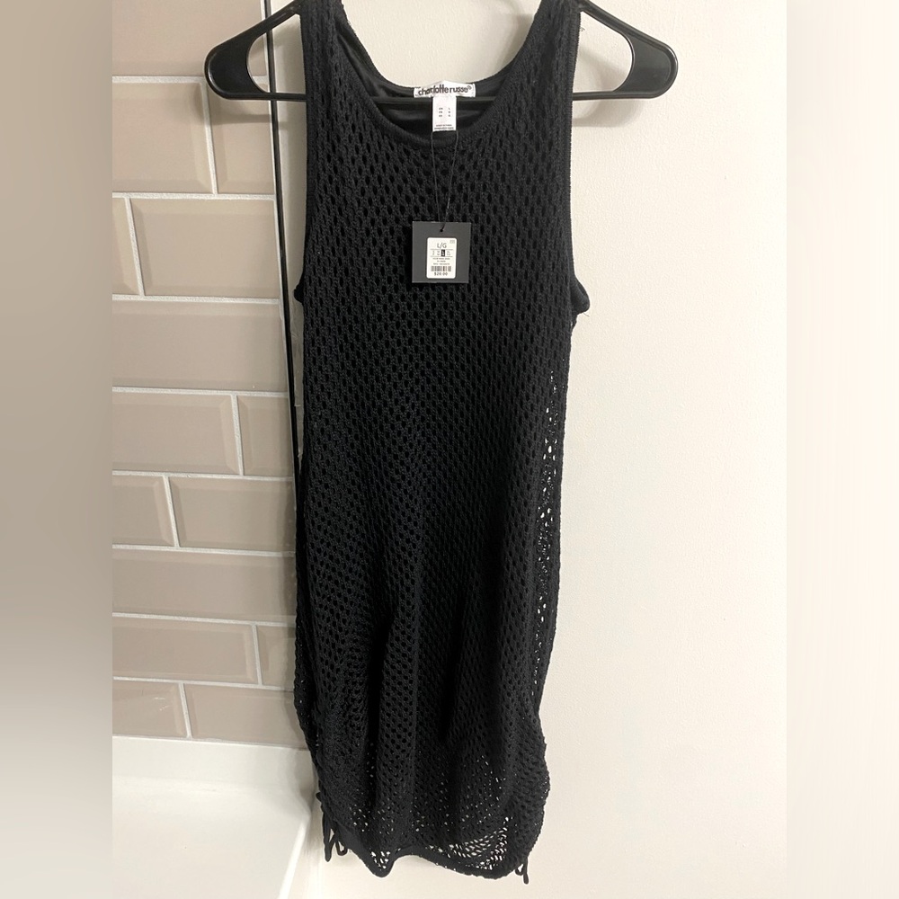 New With Tags 🏷️ Black Crochet Dress